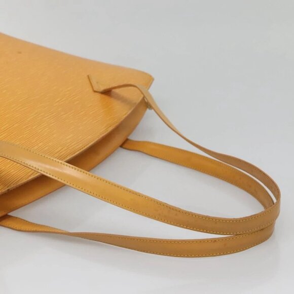 LOUIS VUITTON Epi Saint Jacques Shopping Shoulder Bag Yellow M52269 Auth gh575 - Picture 10 of 15